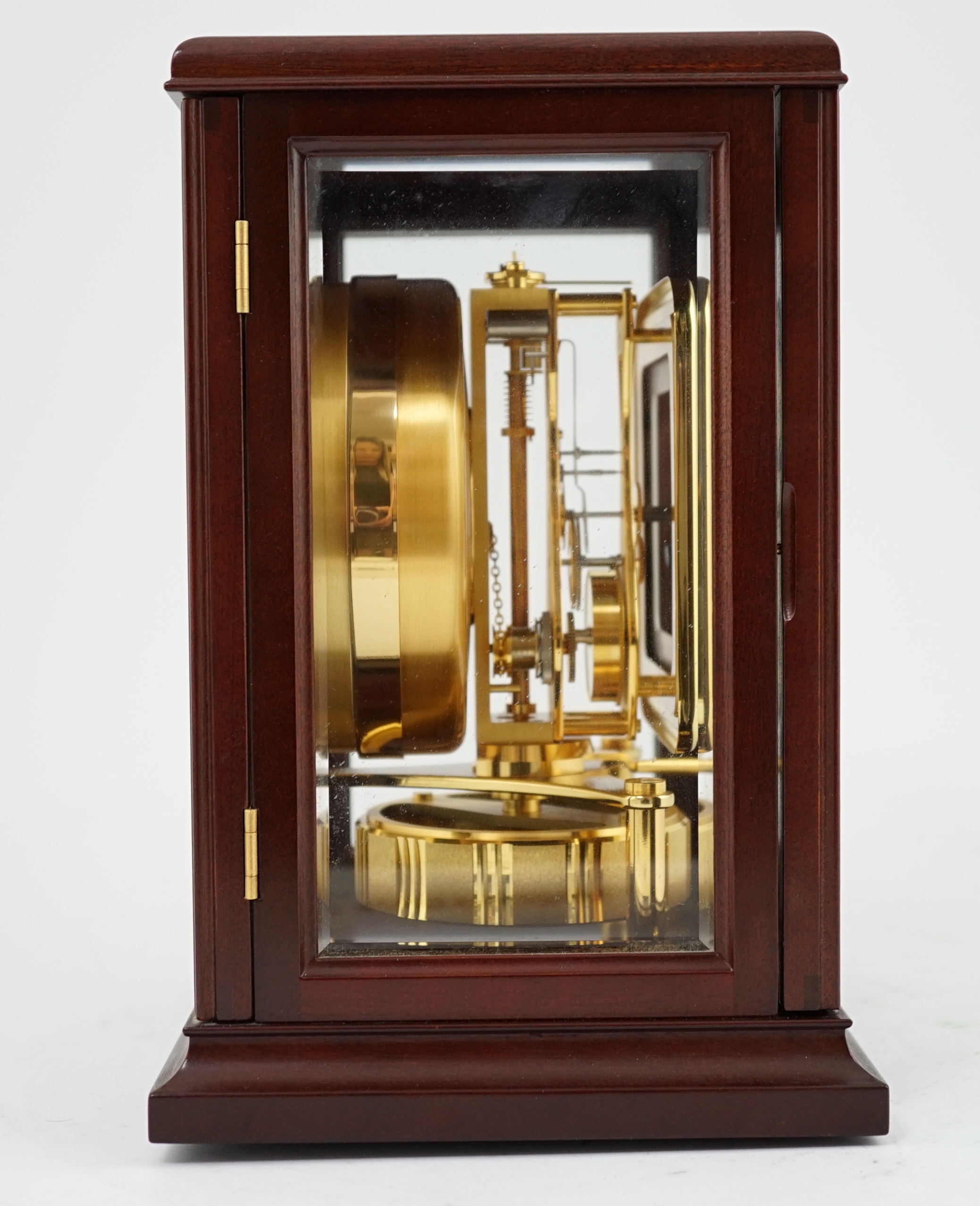 A modern Jaeger Le Coultre 'Fontainebleau' Atmos clock